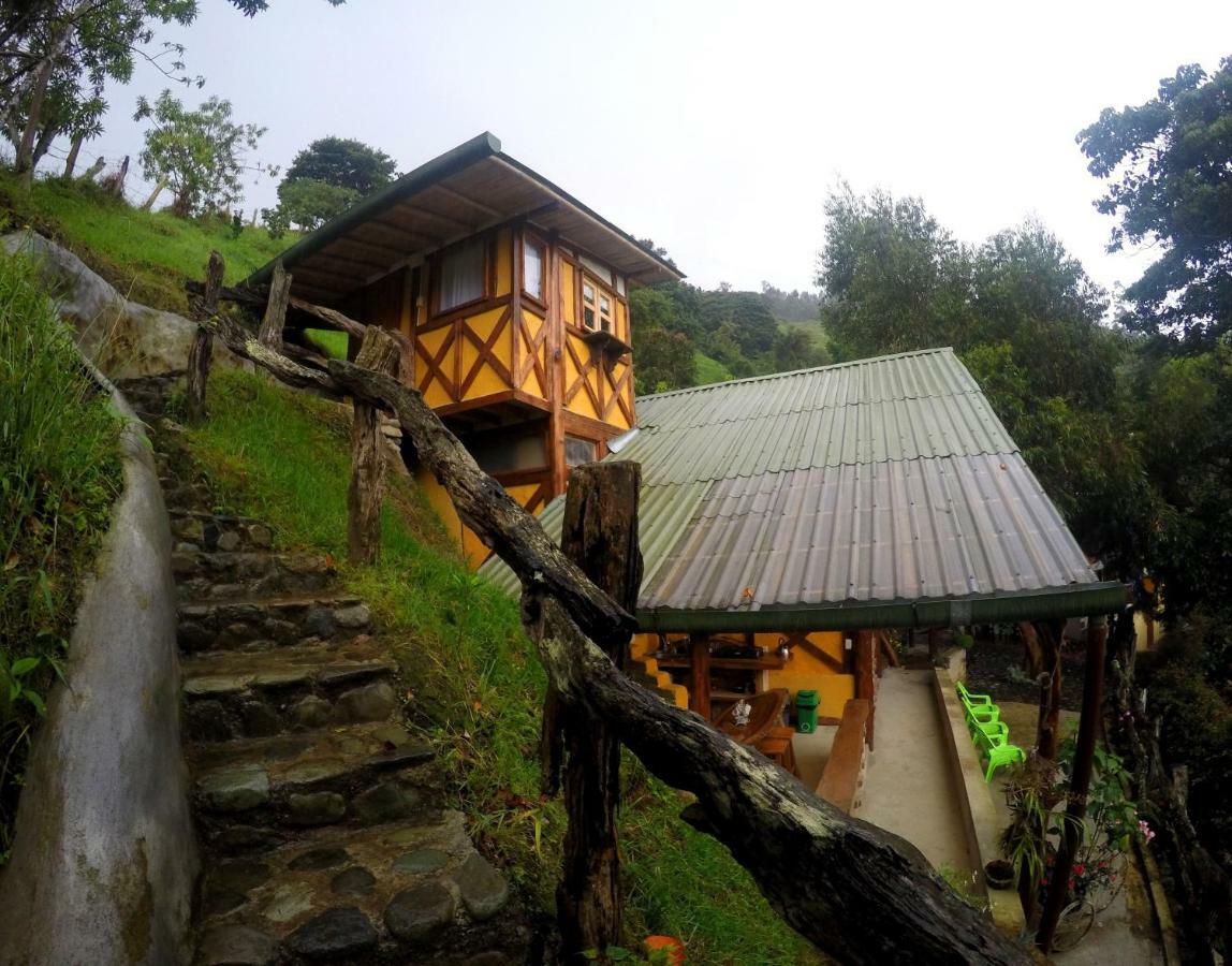 Ecorefugio Las Mirlas Salento Esterno foto